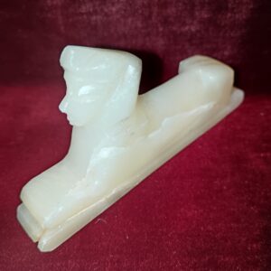 2002 szfinx onix márvány 14x7 cm